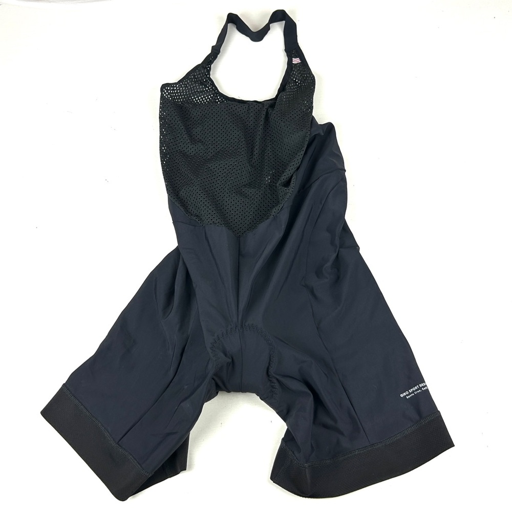 Giro Sport Design Santa Cruz CA Cycling Bib Shorts Halter Black Large Padded